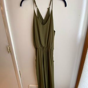 Olive Green Jumpsuit Size: XS
